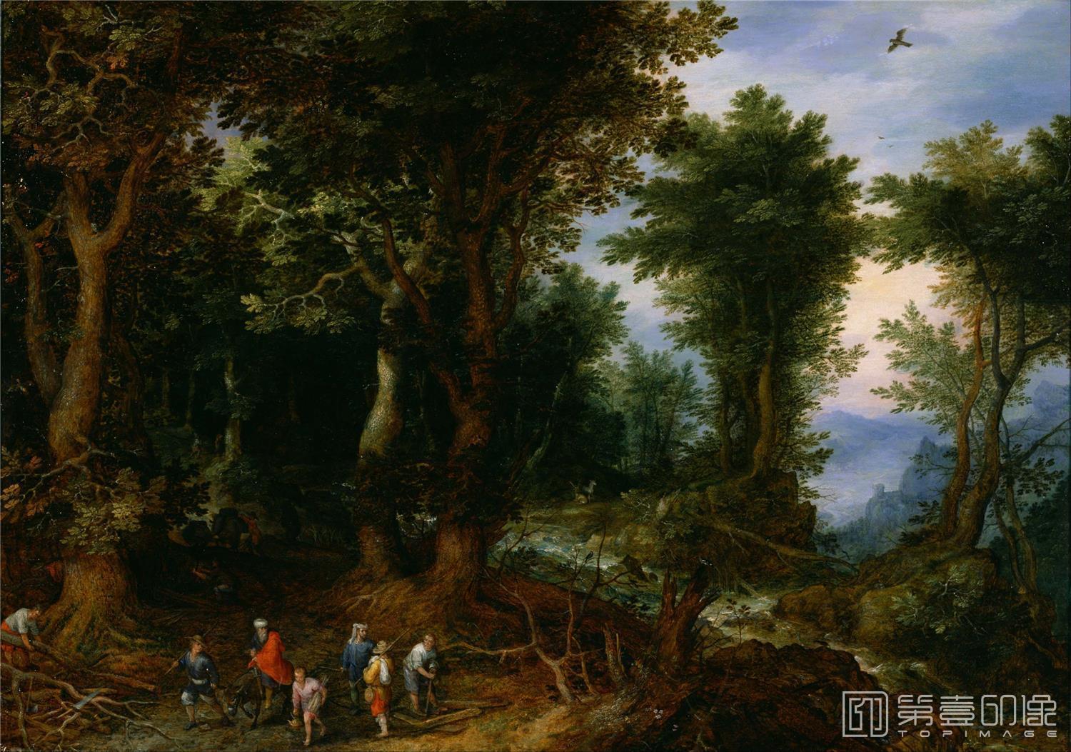 油画-彼得·勃鲁盖尔 Jan Brueghel-032